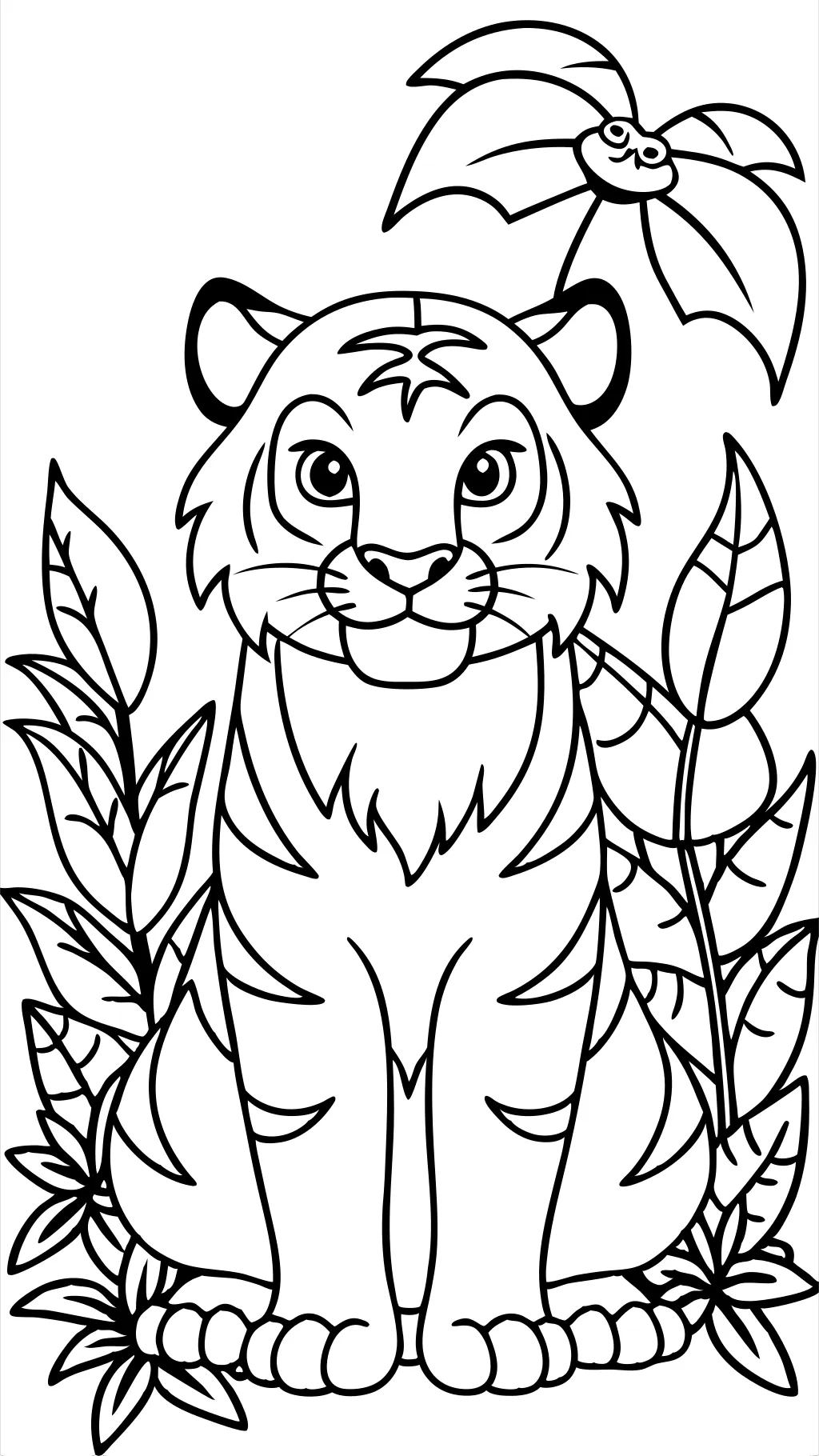 coloriages de livres jungle